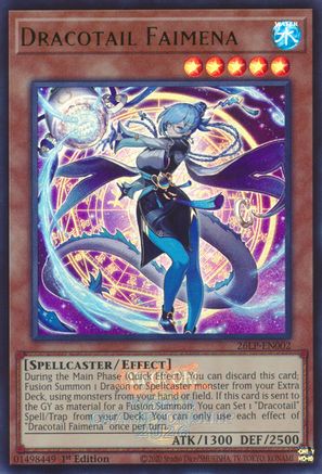 Dracotail Faimena (Emblazoned) - 26LP-EN002 - Limited Pack World Championship 2026 1st Edition