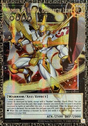 Number 39: Utopia, Emissary of Light (GMR) - MAMO-EN010 - Magnificent Monsters 1st Edition