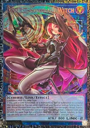 Cyberse Contract Witch (GMR) - MAMO-EN018 - Magnificent Monsters 1st Edition