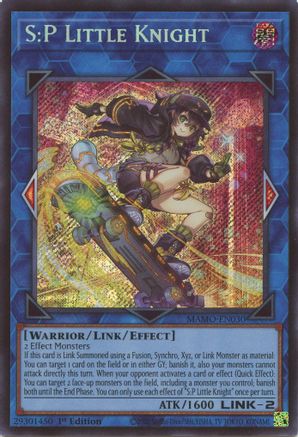 S:P Little Knight (Secret Rare) - MAMO-EN030 - Magnificent Monsters 1st Edition