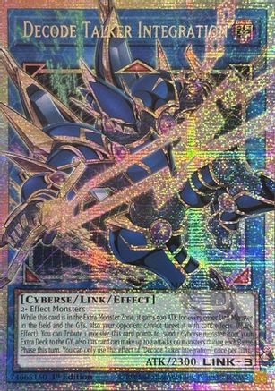 Decode Talker Integration (Starlight Rare) (Extended Art) - MAMO-EN016 - Magnificent Monsters 1st Edition