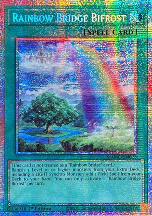 Rainbow Bridge Bifrost (Starlight Rare) - MAMO-EN023 - Magnificent Monsters 1st Edition