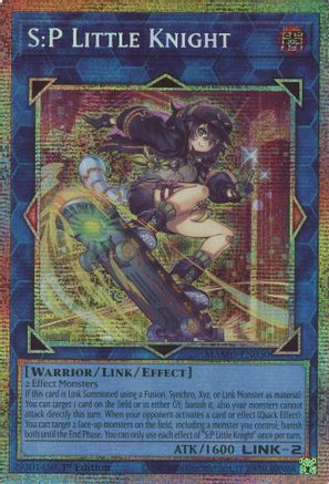 S:P Little Knight (Starlight Rare) - MAMO-EN030 - Magnificent Monsters 1st Edition