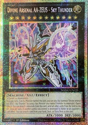 Divine Arsenal AA-ZEUS - Sky Thunder (Starlight Rare) - MAMO-EN035 - Magnificent Monsters 1st Edition