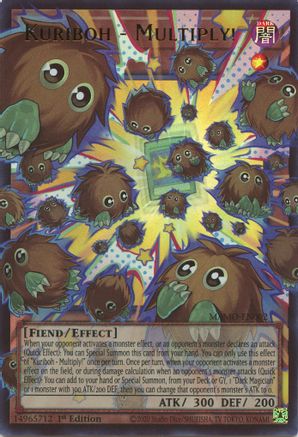 Kuriboh - Multiply! (Extended Art) - MAMO-EN002 - Magnificent Monsters 1st Edition