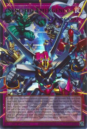 Synchro Emergency (Extended Art) - MAMO-EN009 - Magnificent Monsters 1st Edition