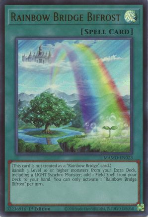 Rainbow Bridge Bifrost - MAMO-EN023 - Magnificent Monsters 1st Edition