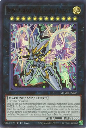 Divine Arsenal AA-ZEUS - Sky Thunder - MAMO-EN035 - Magnificent Monsters 1st Edition