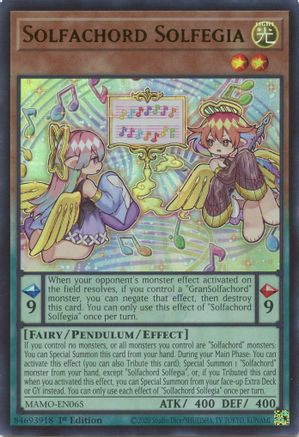 Solfachord Solfegia - MAMO-EN065 - Magnificent Monsters 1st Edition