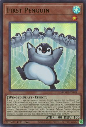 First Penguin - MAMO-EN068 - Magnificent Monsters 1st Edition