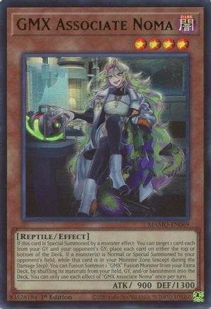 GMX Associate Noma - MAMO-EN069 - Magnificent Monsters 1st Edition