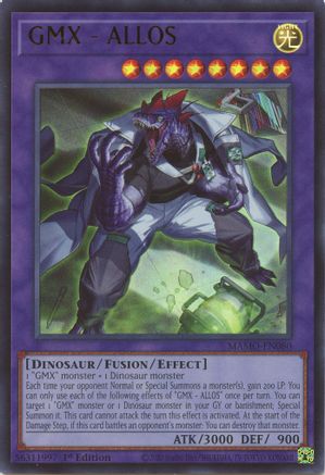 GMX - ALLOS - MAMO-EN080 - Magnificent Monsters 1st Edition