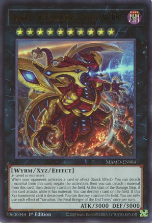 Varudras, the Final Bringer of the End Times (MAMO-EN084) - Magnificent Monsters 1st Edition