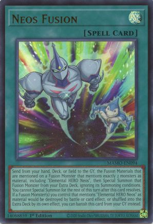 Neos Fusion - MAMO-EN094 - Magnificent Monsters 1st Edition