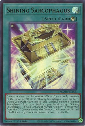 Shining Sarcophagus - MAMO-EN096 - Magnificent Monsters 1st Edition