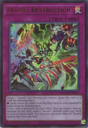 DoomZ Destruction - MAMO-EN117 - Magnificent Monsters 1st Edition