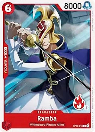 Ramba (Ace Deck) - OP16-016 - Set Sail Deck Set