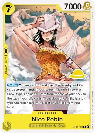 Nico Robin (Luffy Deck) - OP15-109 - Set Sail Deck Set