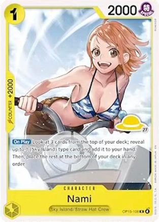 Nami (Luffy Deck) - OP15-108 - Set Sail Deck Set