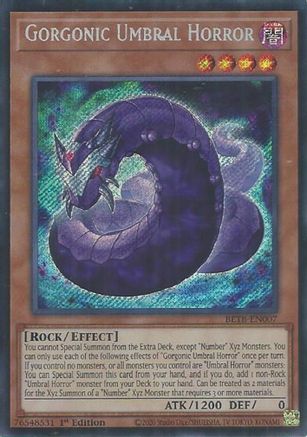 Gorgonic Umbral Horror - BETB-EN007 - Beyond the Brave 1st Edition
