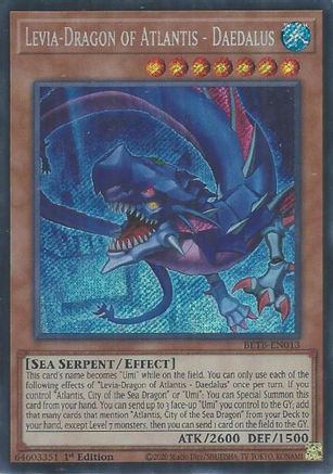 Levia-Dragon of Atlantis - Daedalus - BETB-EN013 - Beyond the Brave 1st Edition