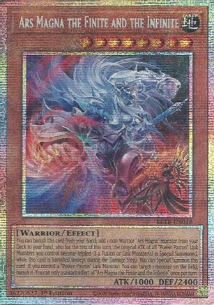 Ars Magna the Finite and the Infinite (Starlight Rare) - BETB-EN018 - Beyond the Brave 1st Edition