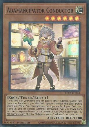 Adamancipator Conductor - BETB-EN024 - Beyond the Brave 1st Edition
