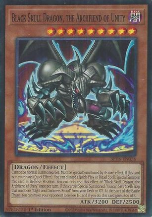 Black Skull Dragon, the Archfiend of Unity - BETB-EN026 - Beyond the Brave 1st Edition