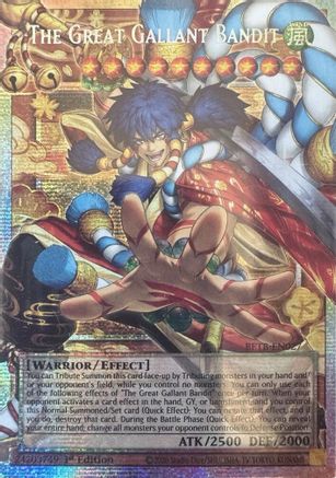 The Great Gallant Bandit (Starlight Rare) (Extended Art) - BETB-EN027 - Beyond the Brave 1st Edition