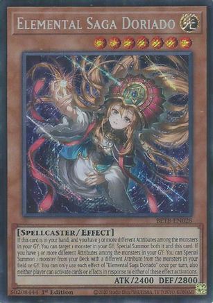 Elemental Saga Doriado - BETB-EN028 - Beyond the Brave 1st Edition