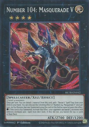Number 104: Masquerade V - BETB-EN042 - Beyond the Brave 1st Edition