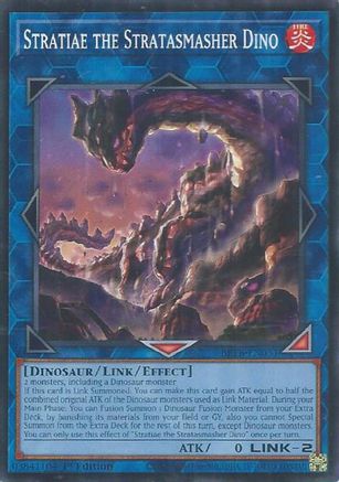 Stratiae the Stratasmasher Dino - BETB-EN051 - Beyond the Brave 1st Edition