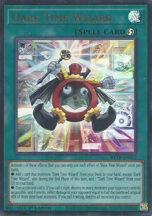 Dark Time Wizard - BETB-EN052 - Beyond the Brave 1st Edition