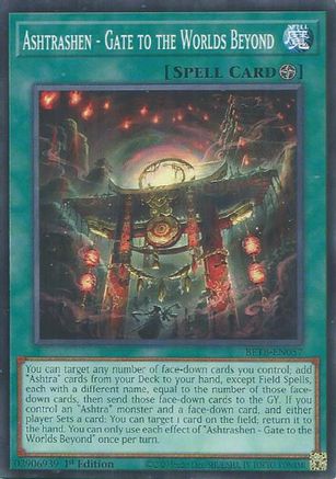 Ashtrashen - Gate to the Worlds Beyond - BETB-EN057 - Beyond the Brave 1st Edition