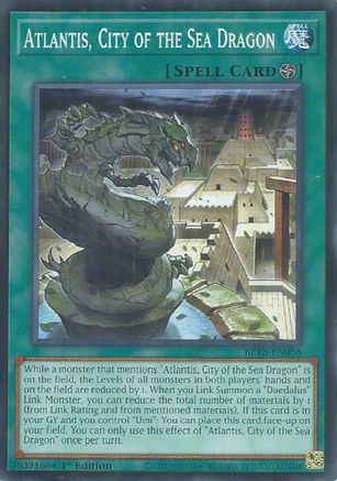 Atlantis, City of the Sea Dragon - BETB-EN058 - Beyond the Brave 1st Edition