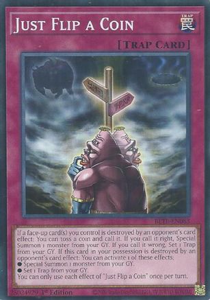 Just Flip a Coin - BETB-EN083 - Beyond the Brave 1st Edition