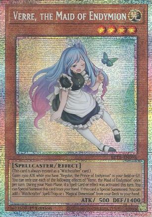 Verre, the Maid of Endymion (Starlight Rare) - BETB-EN098 - Beyond the Brave 1st Edition