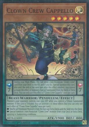 Clown Crew Cappello - BETB-EN099 - Beyond the Brave 1st Edition