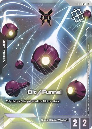 Bit / Funnel Token (Store Tournament Winner Pack 06) (T-029) - Gundam Promotional Cards Holofoil