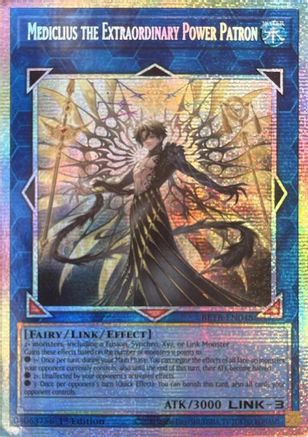 Mediclius the Extraordinary Power Patron (Starlight Rare) - BETB-EN048 - Beyond the Brave 1st Edition