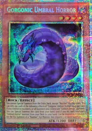Gorgonic Umbral Horror (Starlight Rare) - BETB-EN007 - Beyond the Brave 1st Edition