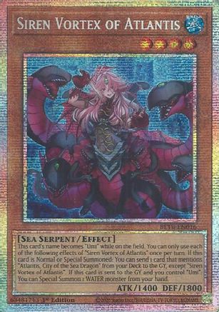 Siren Vortex of Atlantis (Starlight Rare) - BETB-EN016 - Beyond the Brave 1st Edition