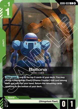 Bellona - GD06-032 - Stardust Trails