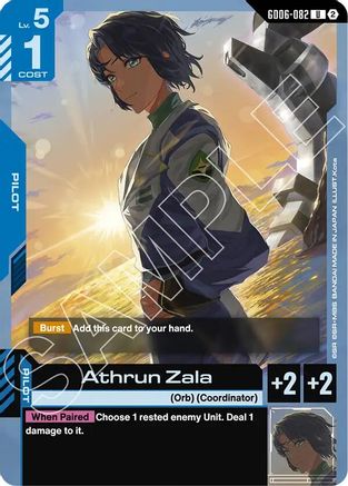 Athrun Zala - GD06-082 - Stardust Trails
