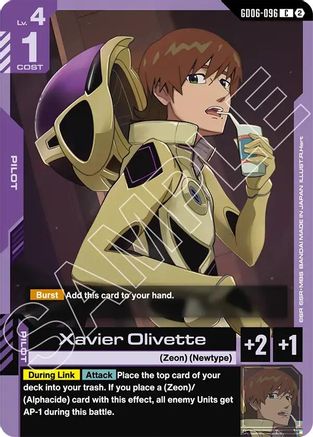 Xavier Olivette - GD06-096 - Stardust Trails
