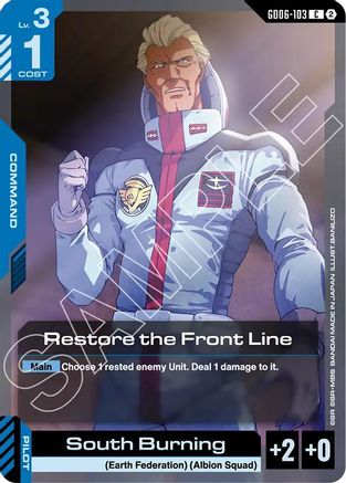 Restore the Front Line - GD06-103 - Stardust Trails