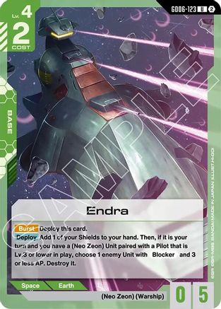 Endra - GD06-123 - Stardust Trails
