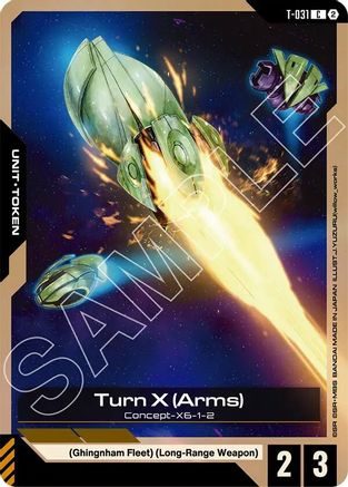 Turn X (Arms) Token - T-031 - Stardust Trails