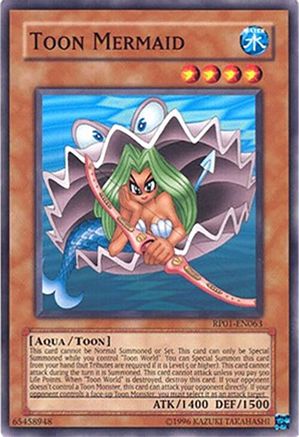 Toon Mermaid (RP01-EN063) - Retro Pack 1 Unlimited