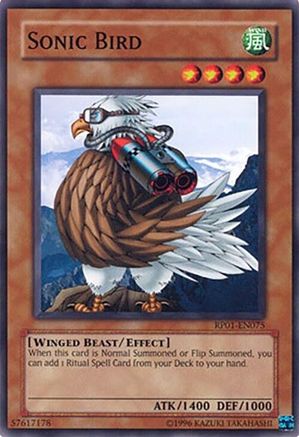 Sonic Bird (RP01-EN075) - Retro Pack 1 Unlimited